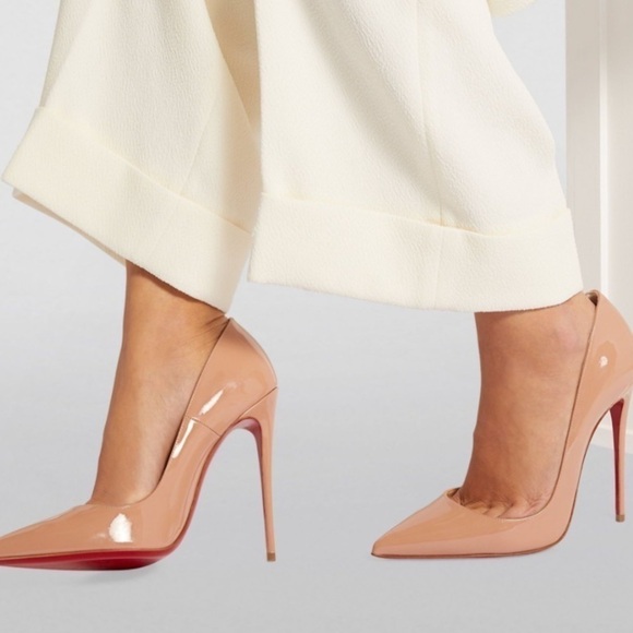 CHRISTIAN LOUBOUTIN So Kate Patent Pointed-Toe Red Sole Pump - Picture 11 of 12